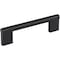 Elements 128 mm Center-to-Center Matte Black Knox Cabinet Bar Pull 645-128MB - alternate 1